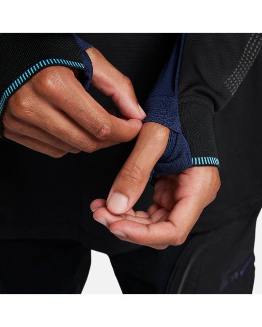 Nike Black Ispa Long Sleeve T-Shirt for men