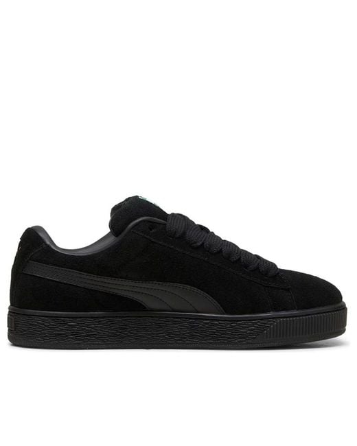 PUMA Black Suede Xl for men