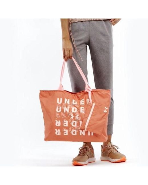 Under Armour Red (Wmns) Big Wordmark 2.0 Tote Bag