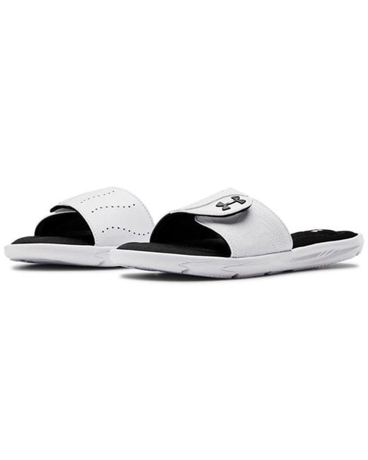Under Armour White (Wmns) Ignite 9 Slide