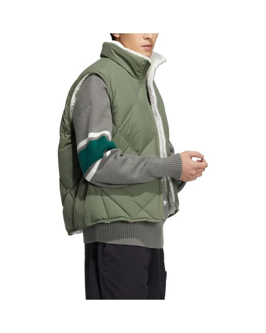 Adidas Green Originals Down Vest for men
