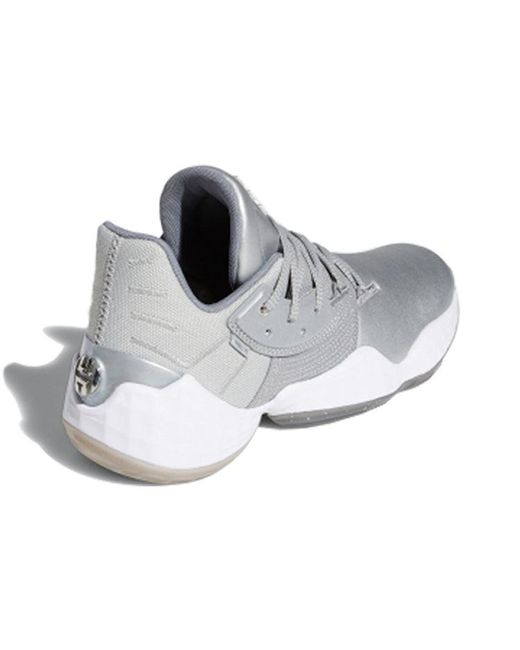 Adidas White Harden Volume 4 Metallic' for men