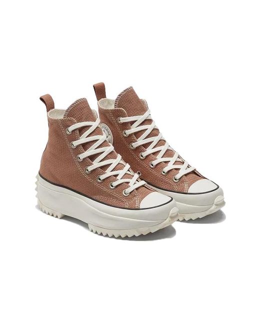 Converse Brown Run Star Hike 'Tonal Marble for men