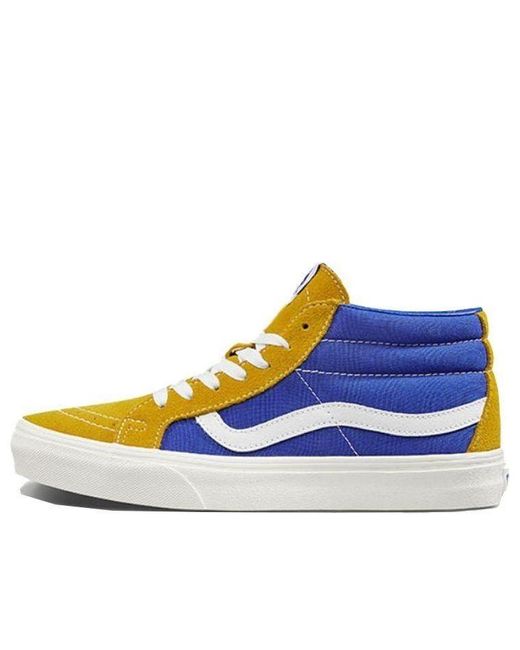 Vans Blue Sk8-Mid Splicing for men