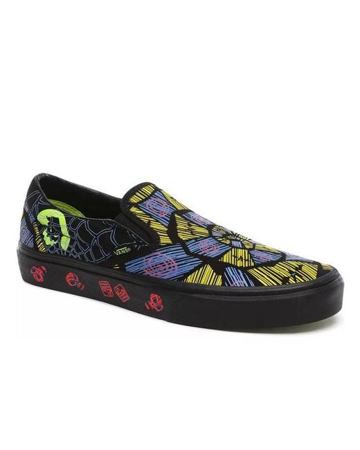Vans Blue The Nightmare Before Christmas X Classic Slip-On 'Oogie Boogie' for men