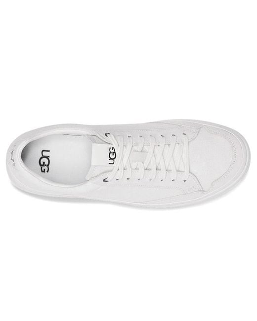 Ugg White South Bay Sneaker Low Canvas for men