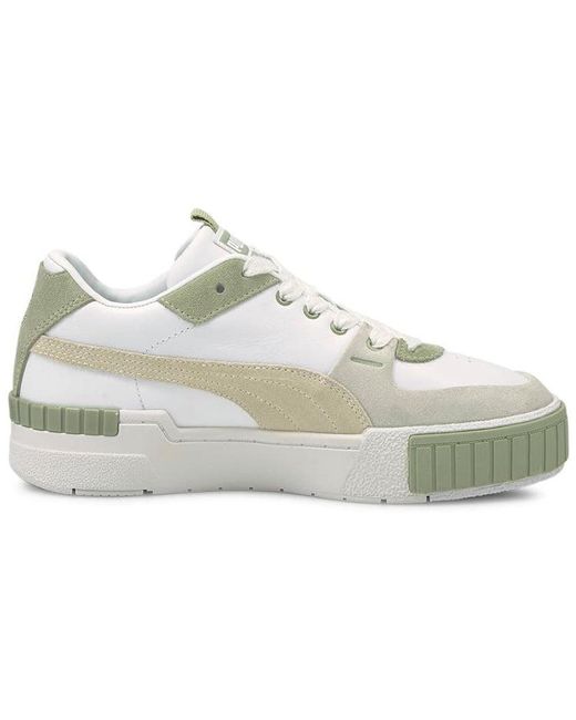 PUMA White (Wmns) Cali Sport 'In Bloom