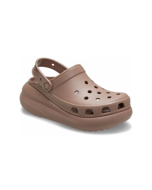 CROCSTM Brown Classic Crush Clogs
