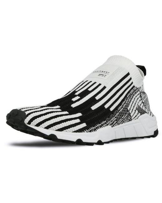 Adidas Black Eqt Support Sock Pk 'Cloud' for men