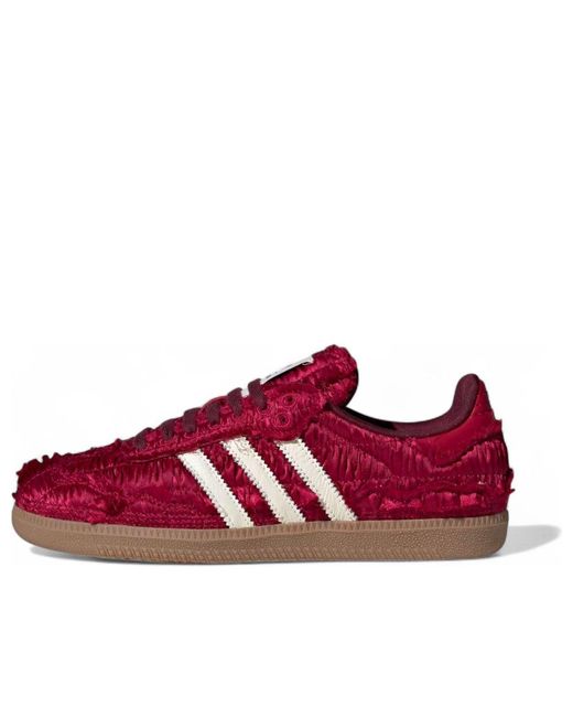 Adidas Red X Caroline Hu Samba Og 'Satin Power' for men