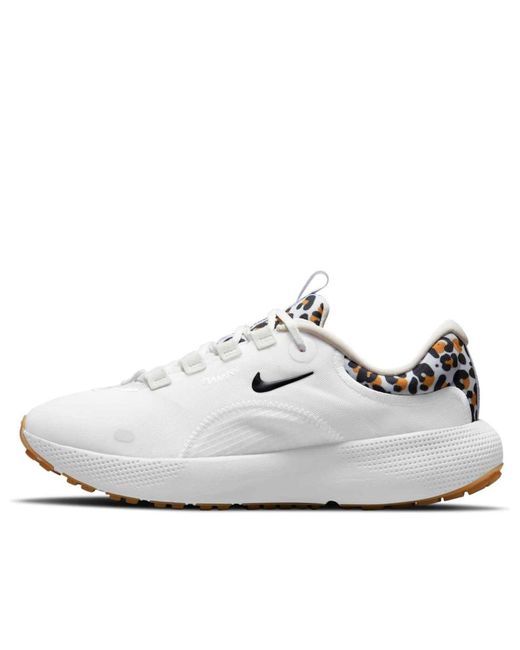 Nike White (Wmns) React Escape Run Leopard'