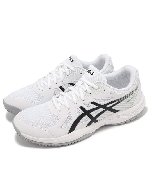 Asics White Upcourt 6 for men