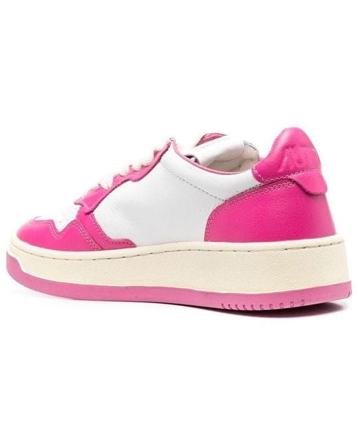 Autry Pink (Wmns) Medalist Low Top Bicolor