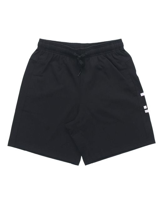 Adidas Black E Lin Shrt Sj Sports Knitted Shorts for men