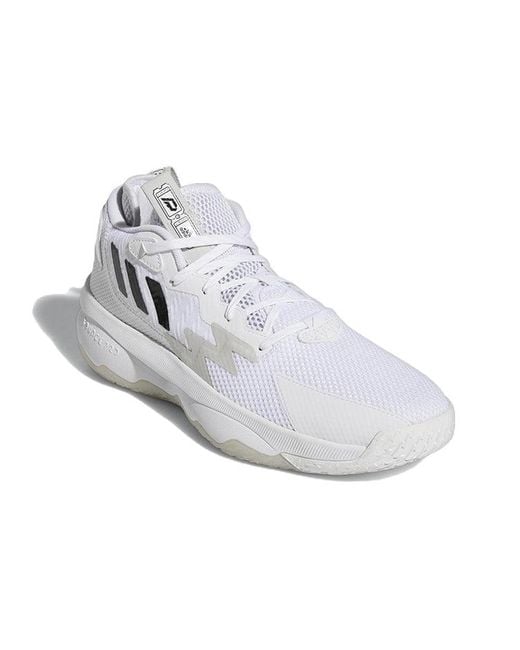 Adidas White Dame 8 'Admit One for men