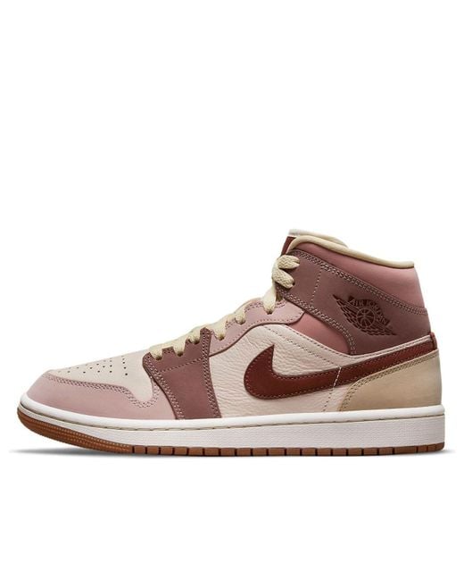 Nike Brown (Wmns) 1 Mid Se 'Dark Pony Smoky Mauve'