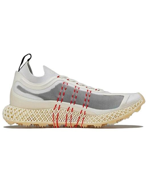 Adidas White Y-3 Runner Halo 4D 'Core' for men