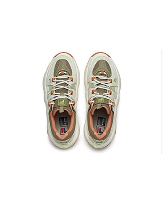 Fila Green Barricade Low Sneakers for men