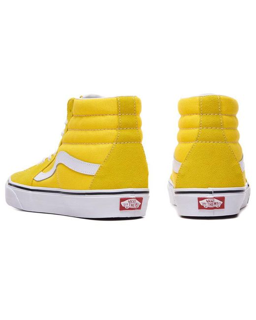 Vans Yellow Sk8-Hi 'Cyber' for men