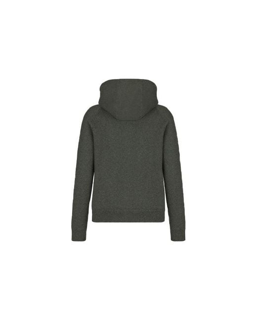 Dior Green Ss22 Cashmere Blend Knit Material Hooded Sports for men