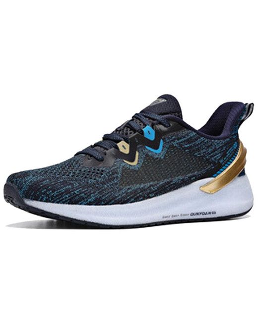 361 Degrees Blue Qu!K Energy Reversal Running Shoes for men