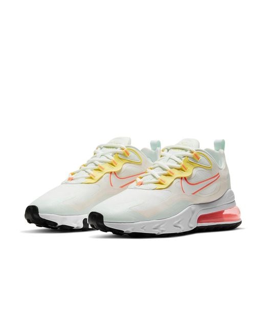 Nike White (Wmns) Air Max 270 React 'Pale Ivory Summit'