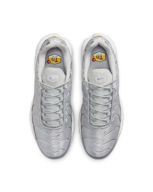 Nike Gray Air Max Plus 'Metallic' for men