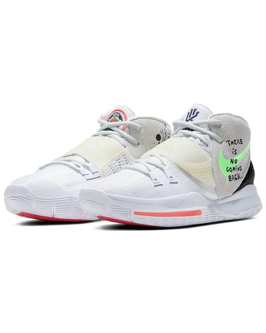 Nike White Kyrie 6 'There Is No Coming Back' for men