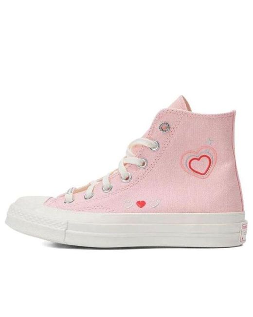 Converse Pink Chuck Taylor 70s High Top for men