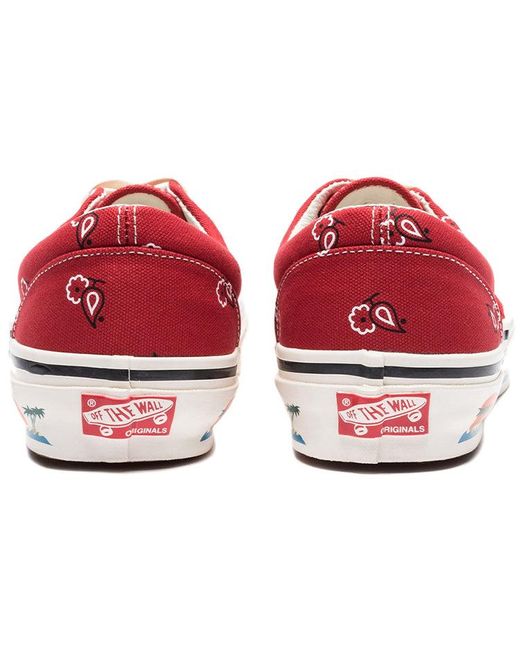 Vans Red Og Era Lx 'Paisley for men