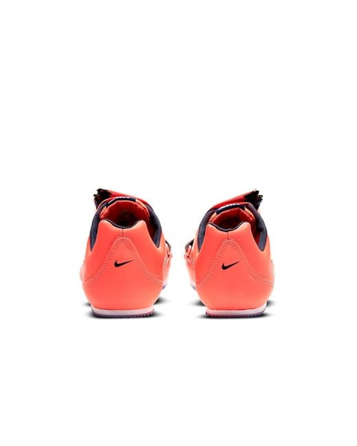 Nike Red Zoom Long Jump 4 Track Spikes 'Bright Mango' for men
