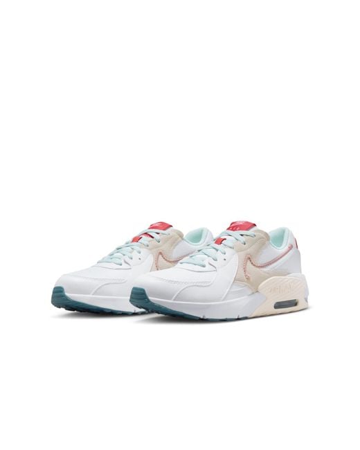 Nike White (Gs) Air Max Excee Guava Ice' for men