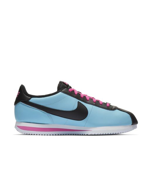 Nike Blue Cortez Basic Leather 'South Beach' for men
