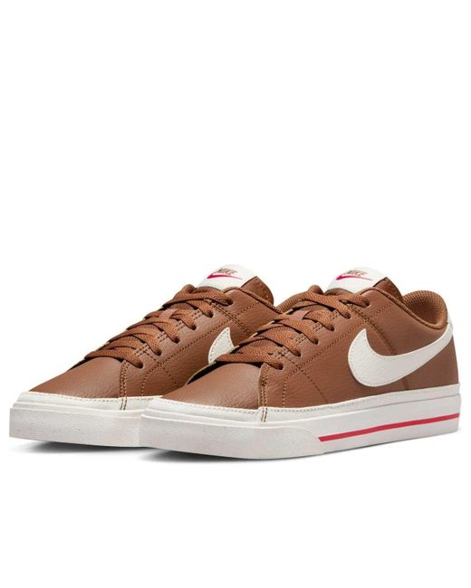 Nike Brown (Wmns) Court Legacy Next Nature 'Light British Fire Sail'
