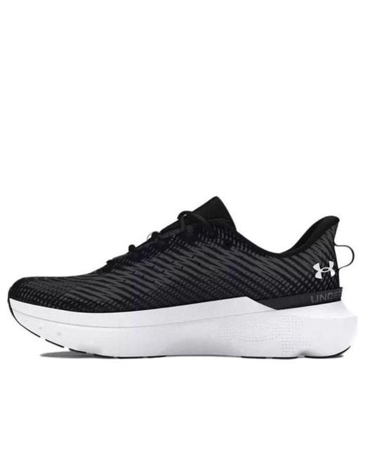 Under Armour Black Infinite Pro Running Shoes Castlerock for men