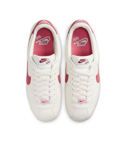 Nike White (Wmns) Cortez 'Valentine's Day'