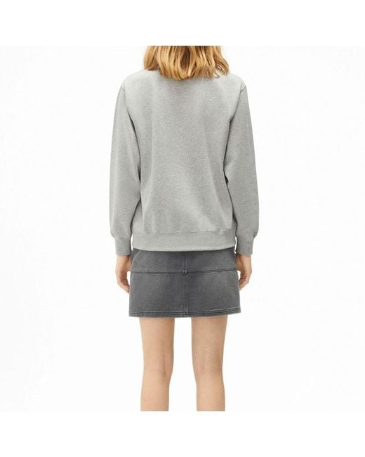 KENZO Gray (Wmns) Fw21 Tiger Head Printing Cotton Hoodie