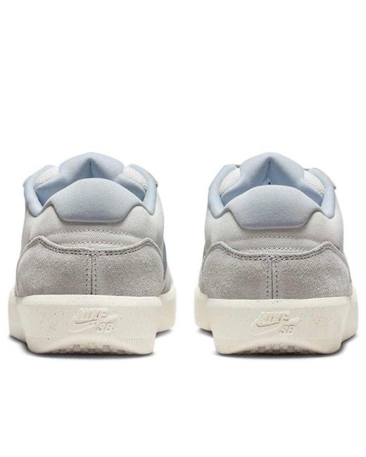 Nike White Sb Force 58 Ashen Slate Wolf' for men