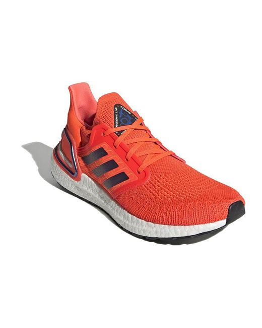 Adidas Red Iss Us National Lab X Ultraboost 20 'Solar' for men