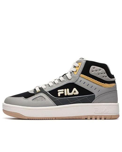 Fila Black Glory Mid Basketball Shoes for men