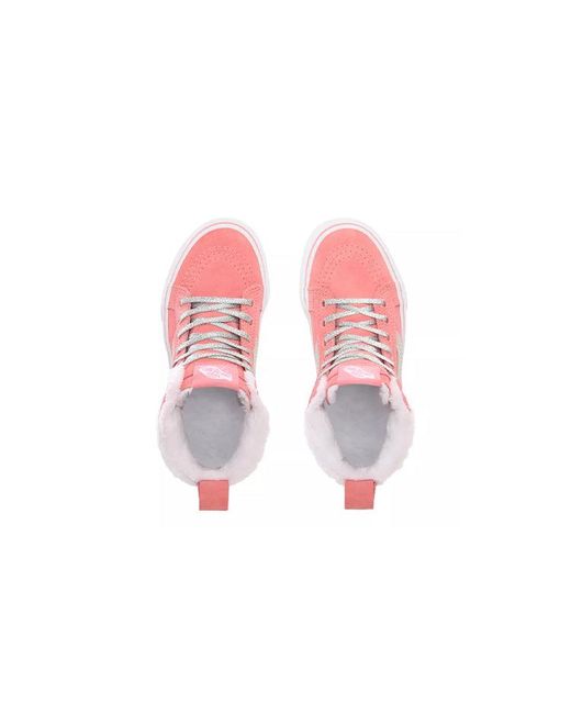 Vans Pink Sk8-Hi Mte Kids for men