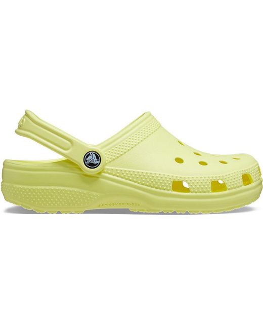 CROCSTM Yellow Classic Clog Beach Sandals