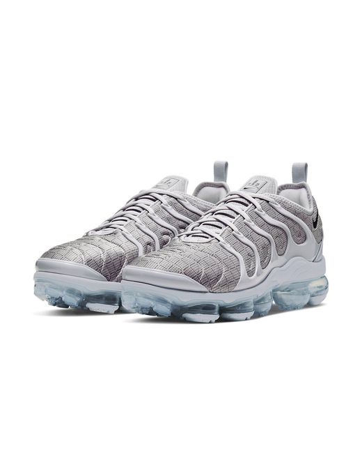 Nike Gray Air Vapormax Plus 'Pure Platinum' for men