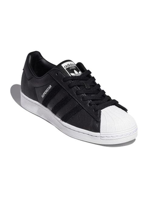adidas Originals Superstar Velcro Black White 'black White' | Lyst