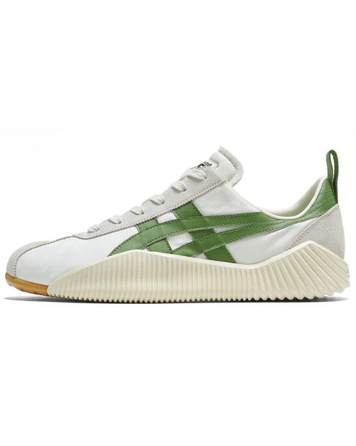 Onitsuka Tiger Green Acromount Shoes 'Cream Spinach' for men