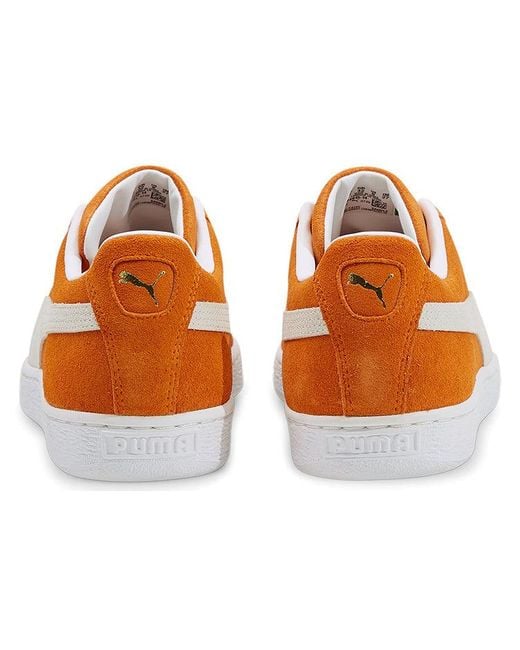 PUMA Orange Suede Classic Xxi 'Vibrant' for men