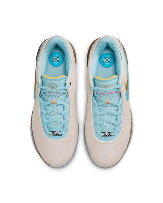 Nike Blue Lebron 20 Ep 'Unknwn Message for men