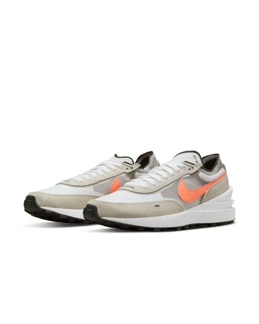 Nike White Waffle One Trance' for men