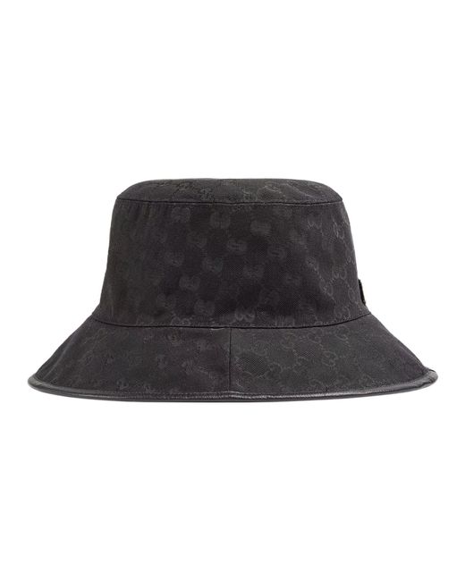 Gucci Gray Gg Reversible Bucket Hat for men