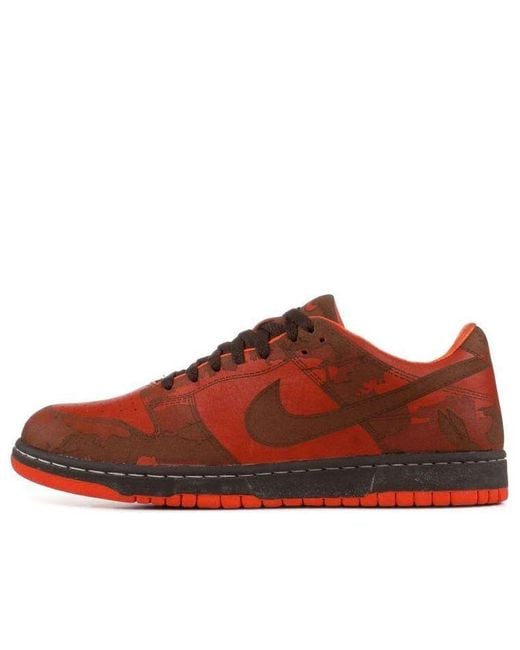 Nike Brown Dunk Low '1 Piece' for men